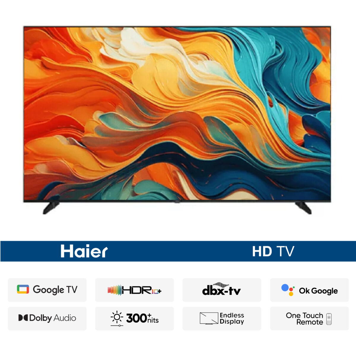 2.-Haier-H32K85FX-32″-Bezel-Less-Google-TV-01-1200x1200 Haier Bezel Less Google TV H32K85FX 32″ - Image 1