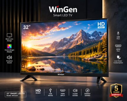 WinGen 32" smart led tv Frameless